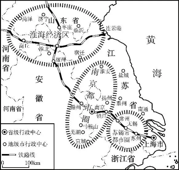 冲刺提分真题练——考点38 区域发展差异(原卷版) 第27张