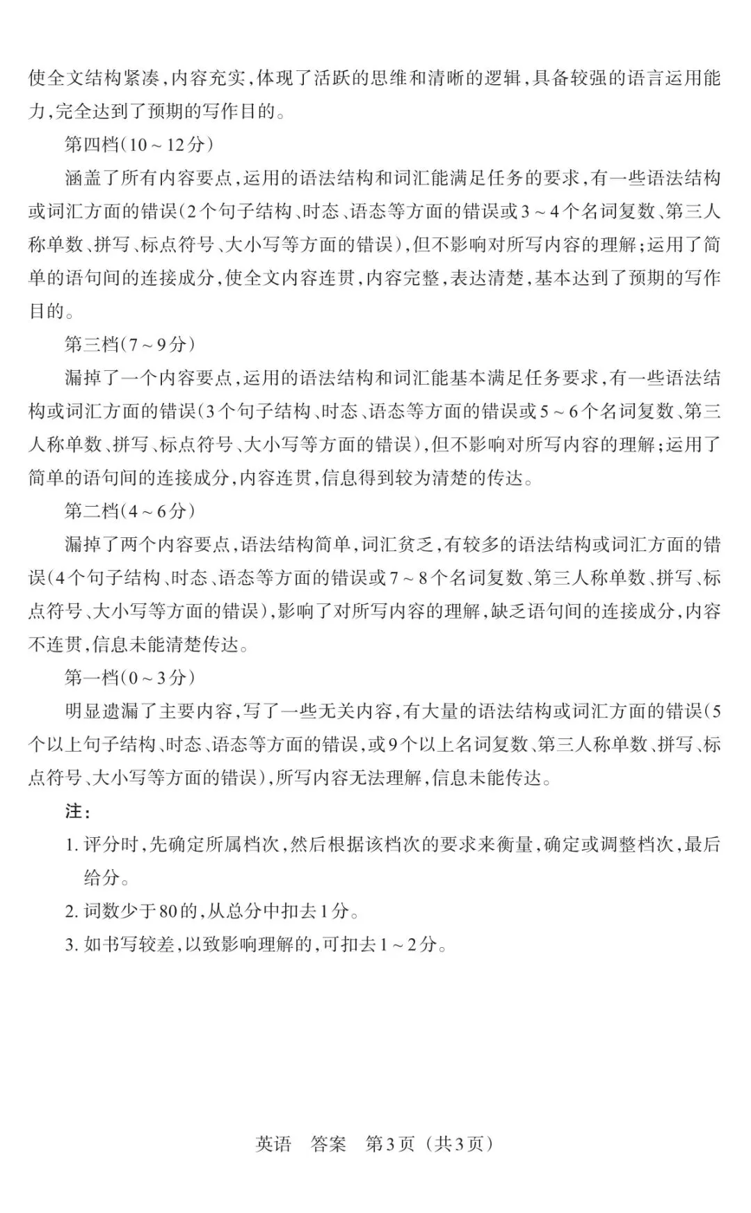 【中考模拟】2026中考模拟·模考四A卷·英语试卷·全科下载 第19张