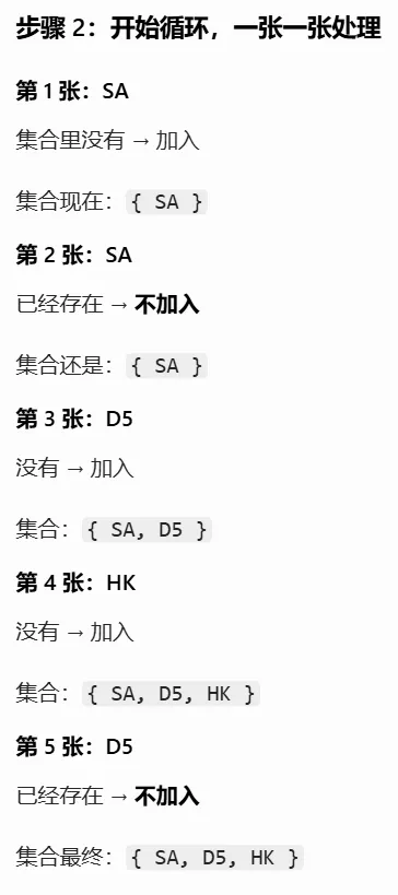 CSP-J2024入门级编程真题:扑克牌 第7张