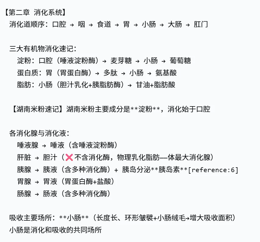 2026年湖南中考生物,核心考点思维导图 第18张