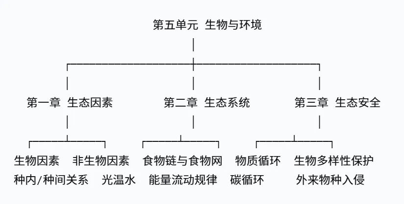 2026年湖南中考生物,核心考点思维导图 第23张
