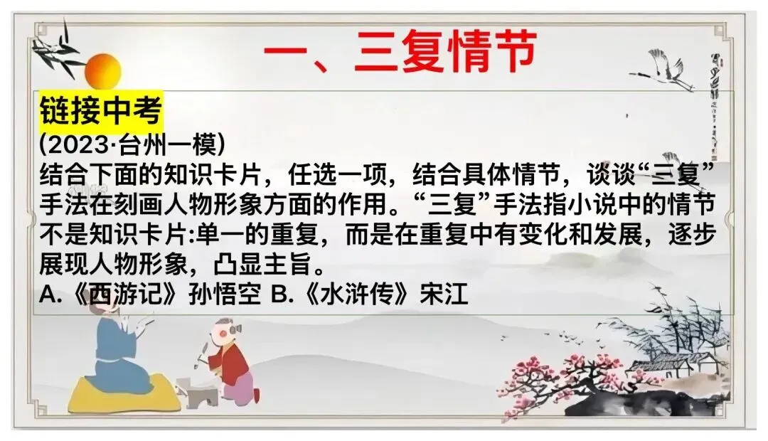 中考12部名著联读复习,这样讲太赞了! 第2张