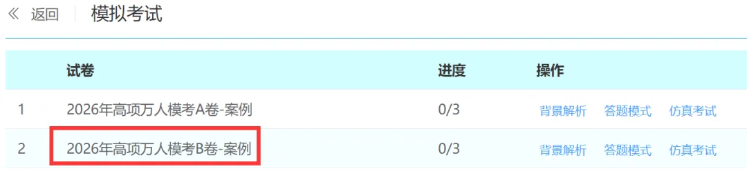 2026年高项考前密压万人模考B卷开赛 第2张