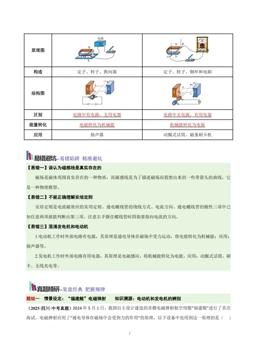 2026 中考物理考前 20 天冲刺讲义 第16张