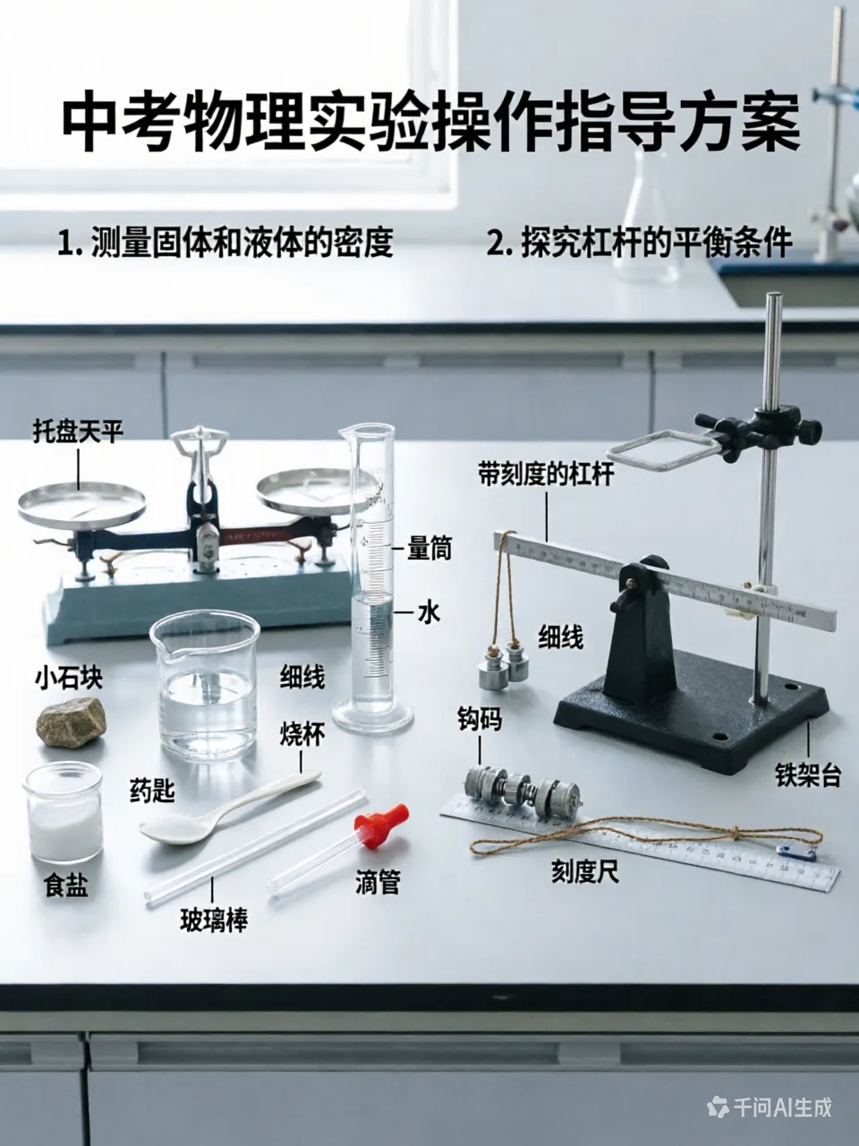 2026年中考理化生实验操作物理学科保姆级指导方案-第1张图片-四季读书网