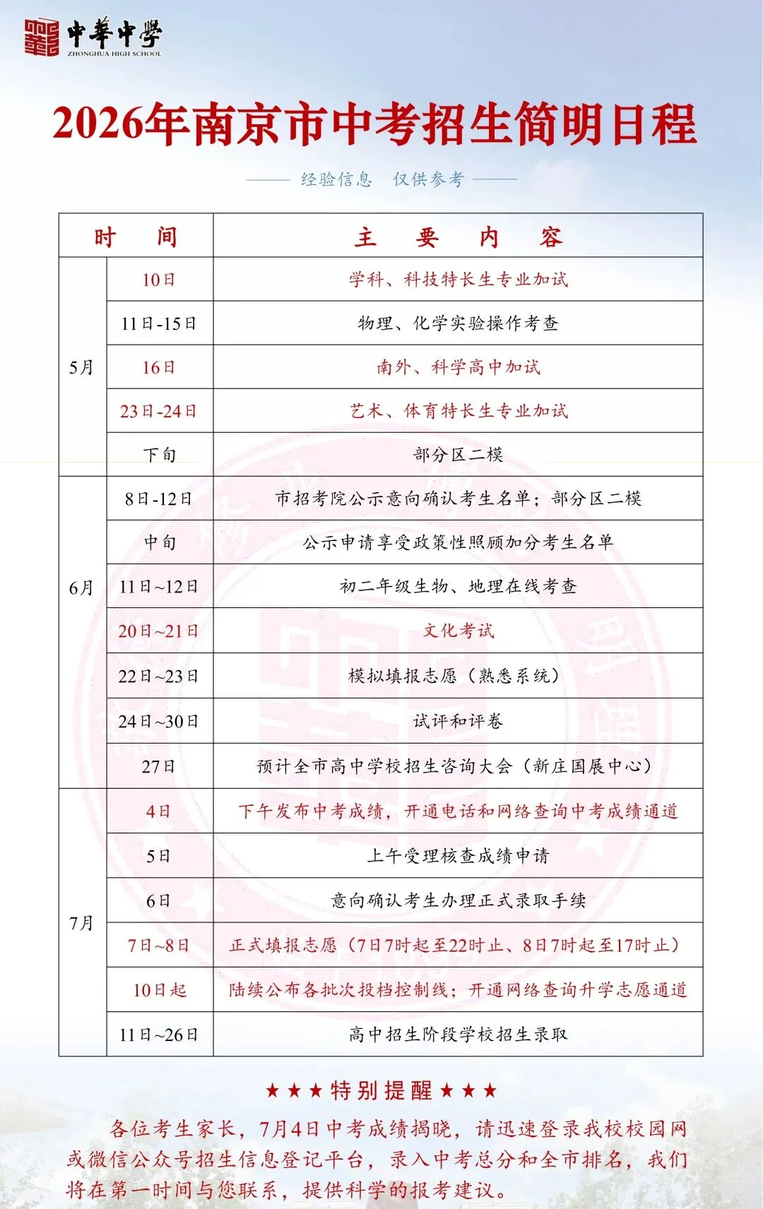 2026南京中考学科、科技特长生名单公布,没奖状、无特长,你家孩子照样能报! 第2张