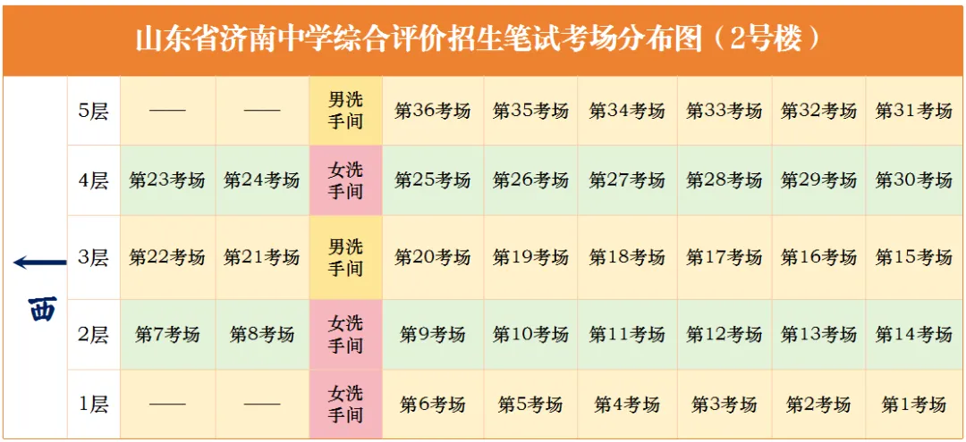 2026济南中考综合评价招生准考证打印正在进行中!附【快捷入口+考场分布图】 第13张