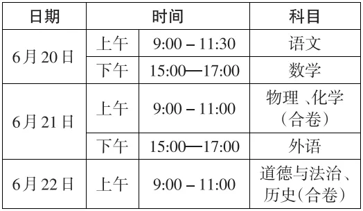 2026武汉中考什么时候考试?什么时候出成绩? 第3张
