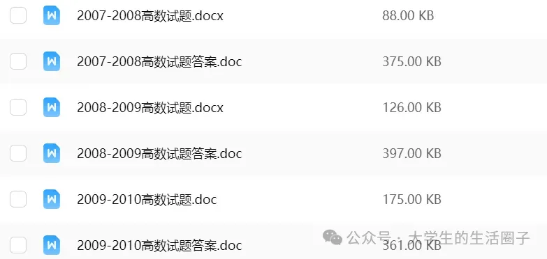 邀你领取北京林业大学20年高等数学真题与答案解析 第2张