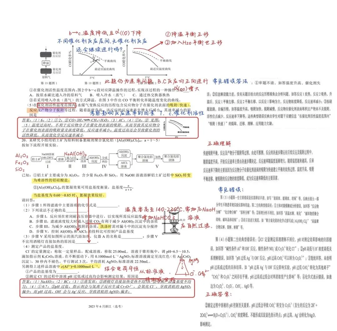 高考30天,化学备考冲刺!浙江高考真题2023年6月真题解析 第5张
