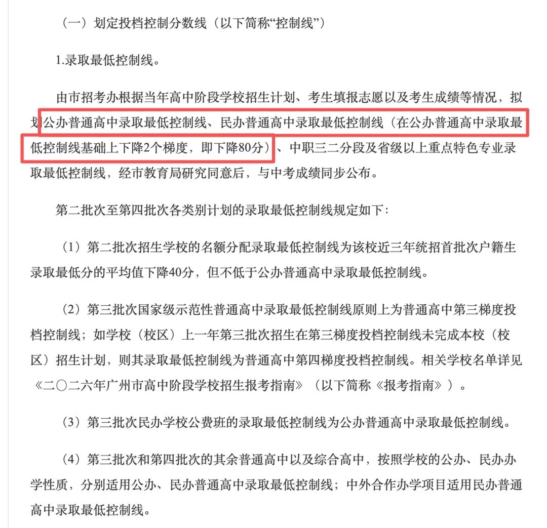直降80分!2026广州中考300分能上高中线?一起来聊聊孩子志愿如何报 第1张 直降80分!2026广州中考300分能上高中线?一起来聊聊孩子志愿如何报 第1张