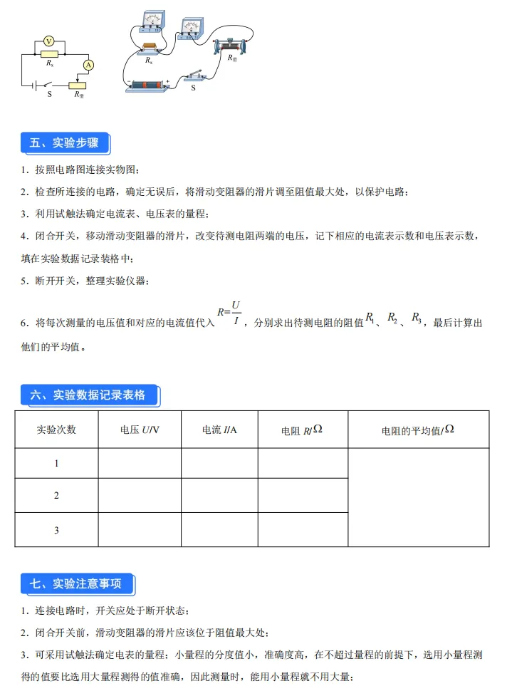 倒计时1天!2026上海中考理化实验考攻略 第6张 倒计时1天!2026上海中考理化实验考攻略 第6张