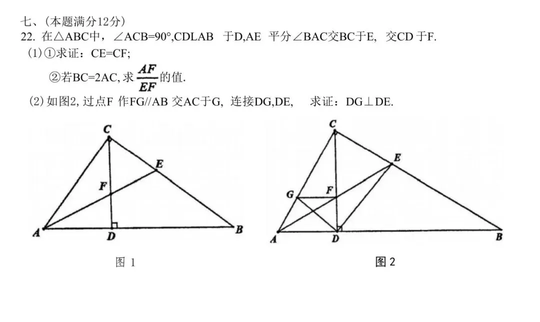 合肥四十五中2025年初三三模试卷 第6张