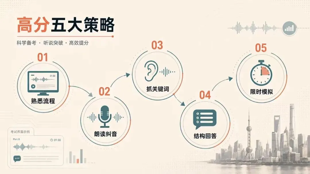 中考英语听说怎么拿高分?2026上海人机对话考试备考全指南 第3张