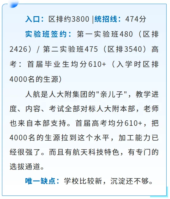 北京中考别死磕六小强!这些高中宝藏实验班,加工力强、分数更友好 第12张