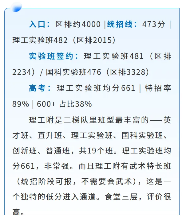 北京中考别死磕六小强!这些高中宝藏实验班,加工力强、分数更友好 第18张