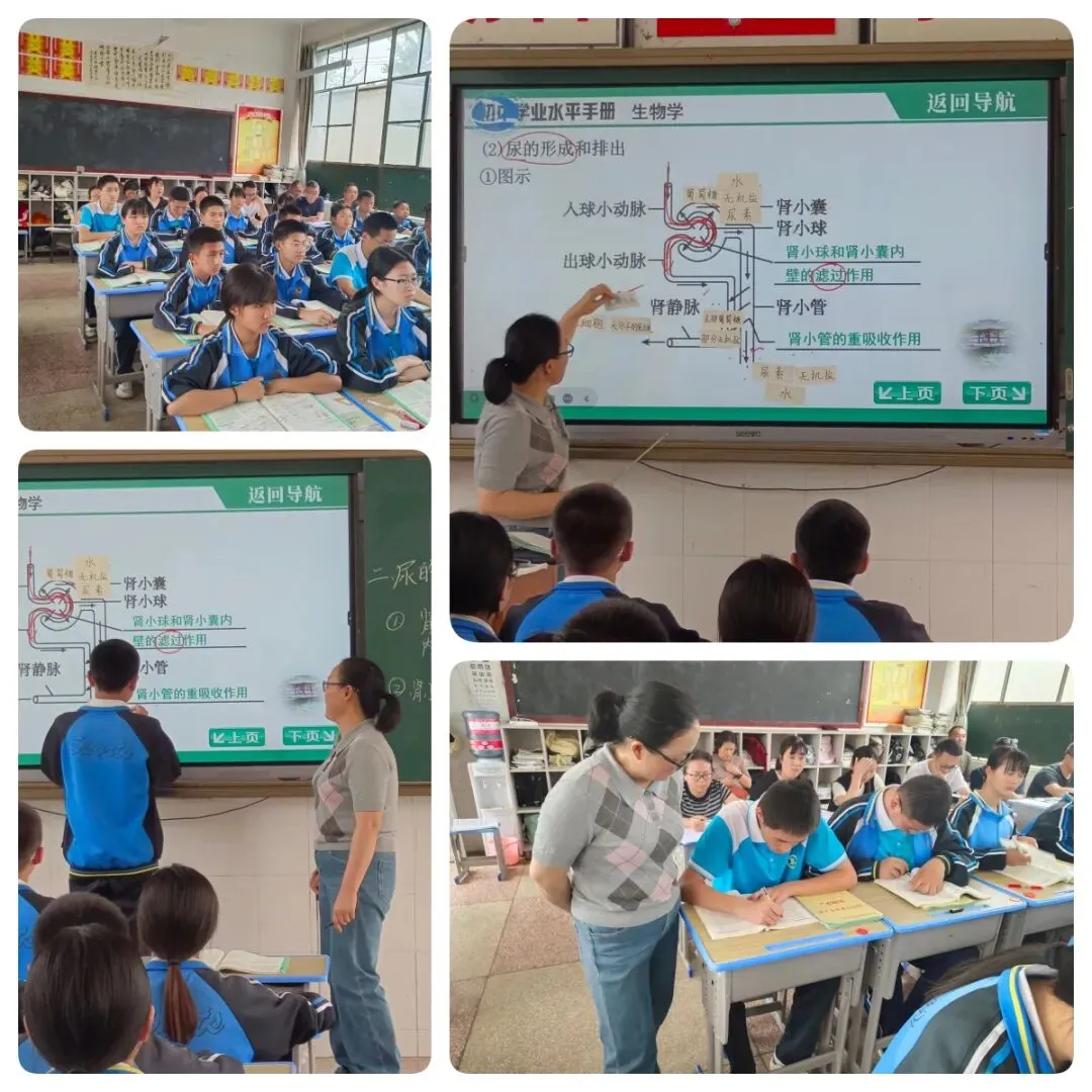 【教学教研】片区教研聚合力 精准备战赢中考——施甸县中片区城乡学校共同体初中地理、生物备考研讨会活动纪要 第3张