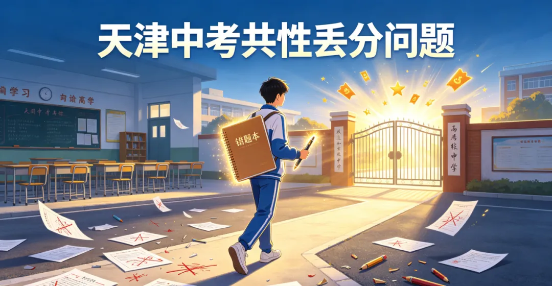 天津中考共性丢分问题及系统避免策略 第2张