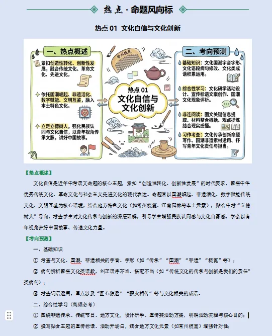 2026年中考语文最后冲刺:热点解密、高频考点速记、重难解题妙招、易错避坑、压轴预测等,一应俱全,冲刺高分必备! 第4张