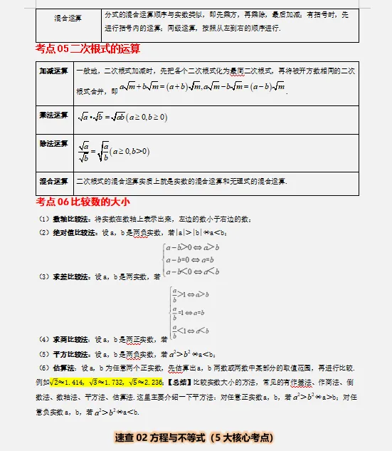 2026年中考数学最后冲刺:热点解密、高频考点速记、重难解题妙招、易错避坑、压轴预测等,一应俱全,冲刺高分必备! 第9张