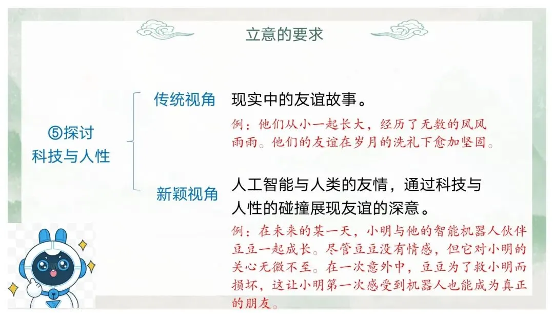 如何突出中心——中考作文审题立意 第32张