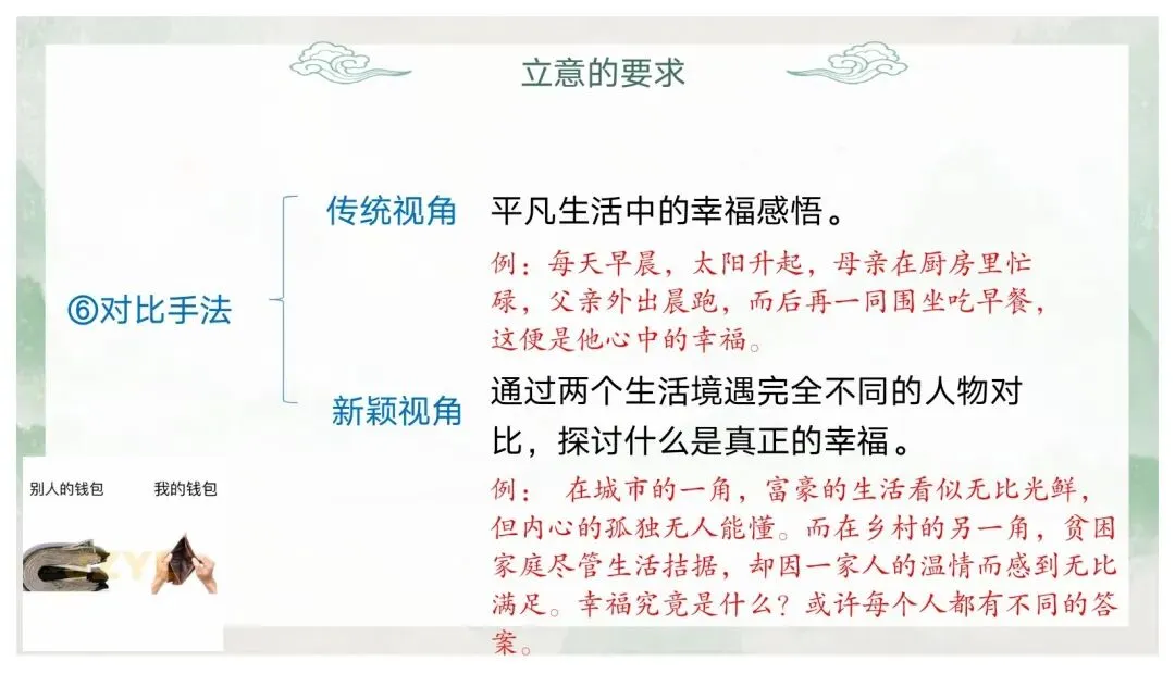 如何突出中心——中考作文审题立意 第33张