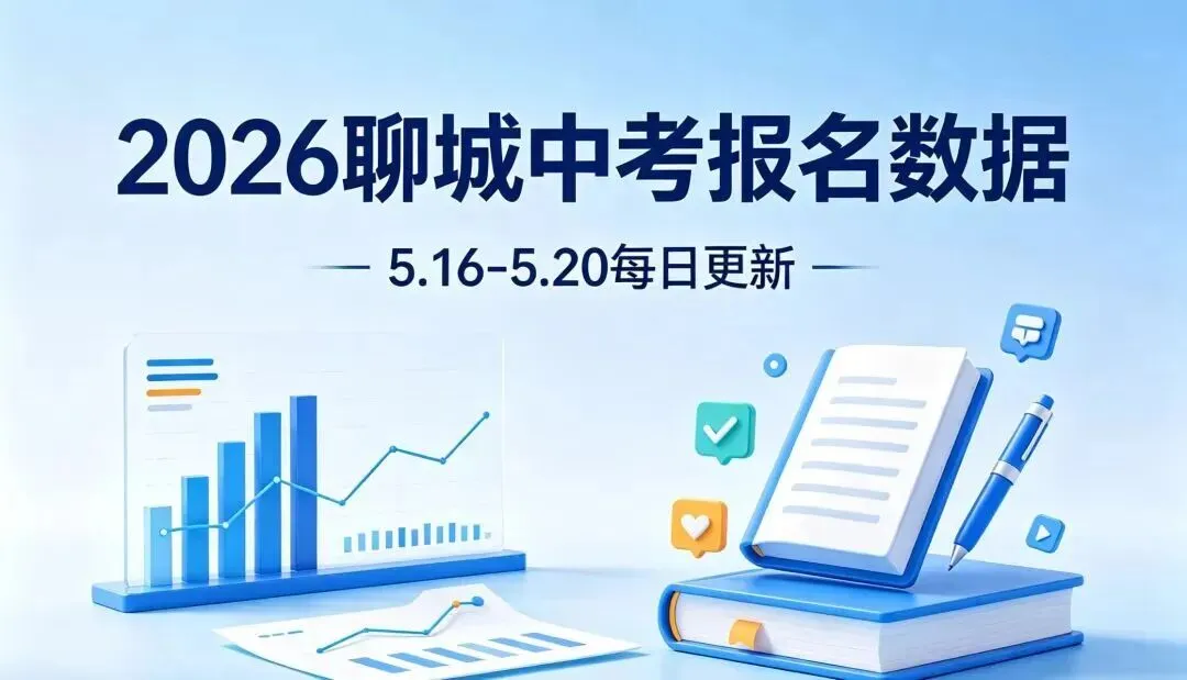 2026聊城中考报名数据!(5.16-5.20)每日更新! 第1张