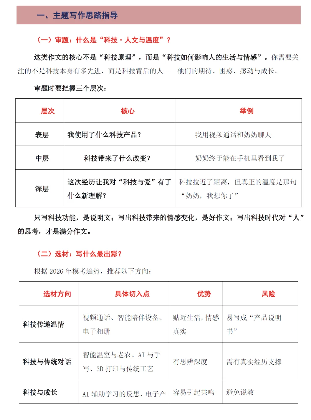 2026《中考语文•二轮复习写作专题》全国通用 第5张