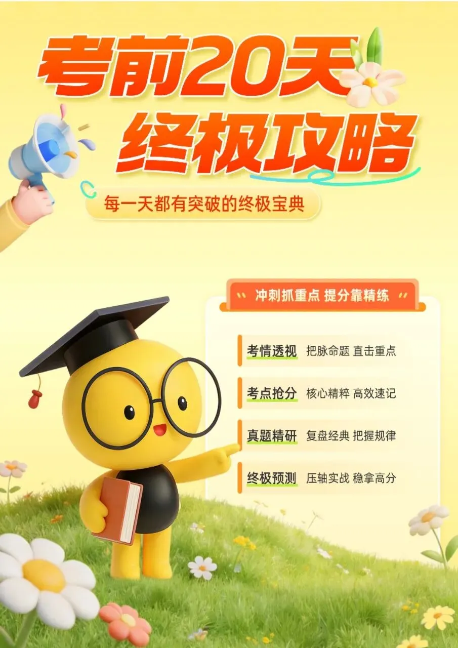 2026年最新版中考语文考前20天终极攻略,有完整电子版可打印,学霸学习好帮手,建议家长打印,学霸人手一份! 第3张