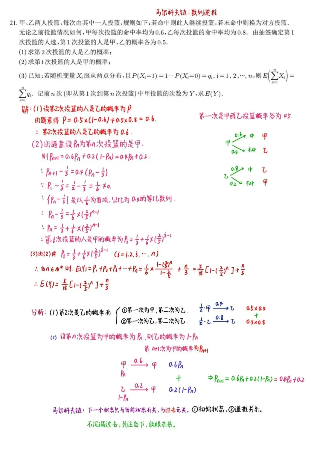 一轮复习大题专练(高二)——23年高考真题第5练,高考冲刺回归! 第1张