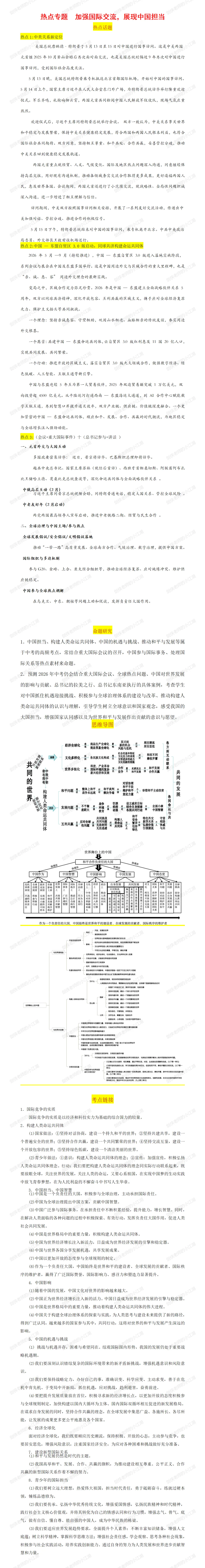 中考冲刺必备:“”特朗普访华,中美关系新定位:考什么?怎么考?(课件+讲义+精品模考题+精品真题) 第11张 中考冲刺必备:“”特朗普访华,中美关系新定位:考什么?怎么考?(课件+讲义+精品模考题+精品真题) 第11张
