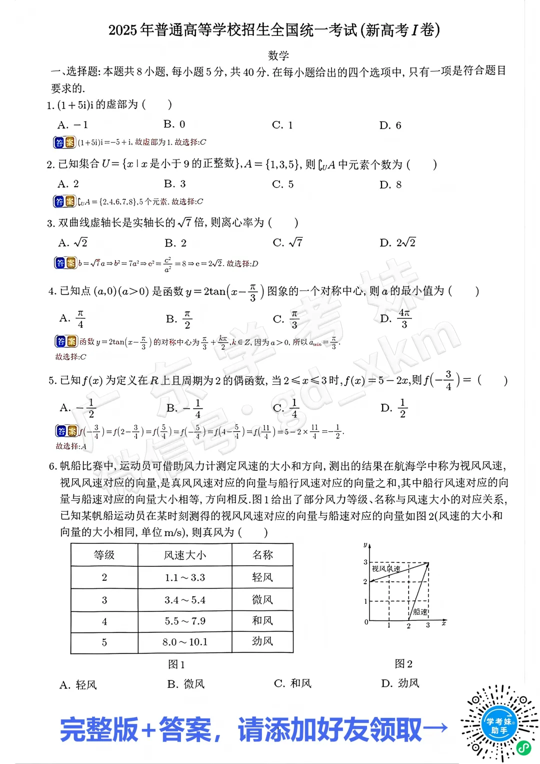 高考倒计时22天,广东高考历年真题+资料分享! 第7张