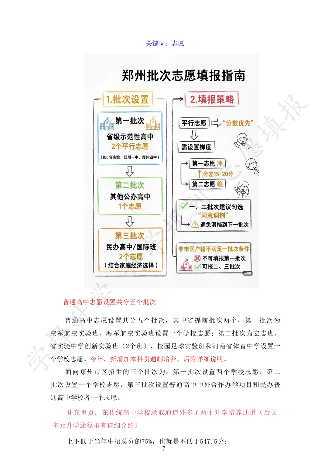 【中考志愿填报】先报后考,但不盲报 第7张