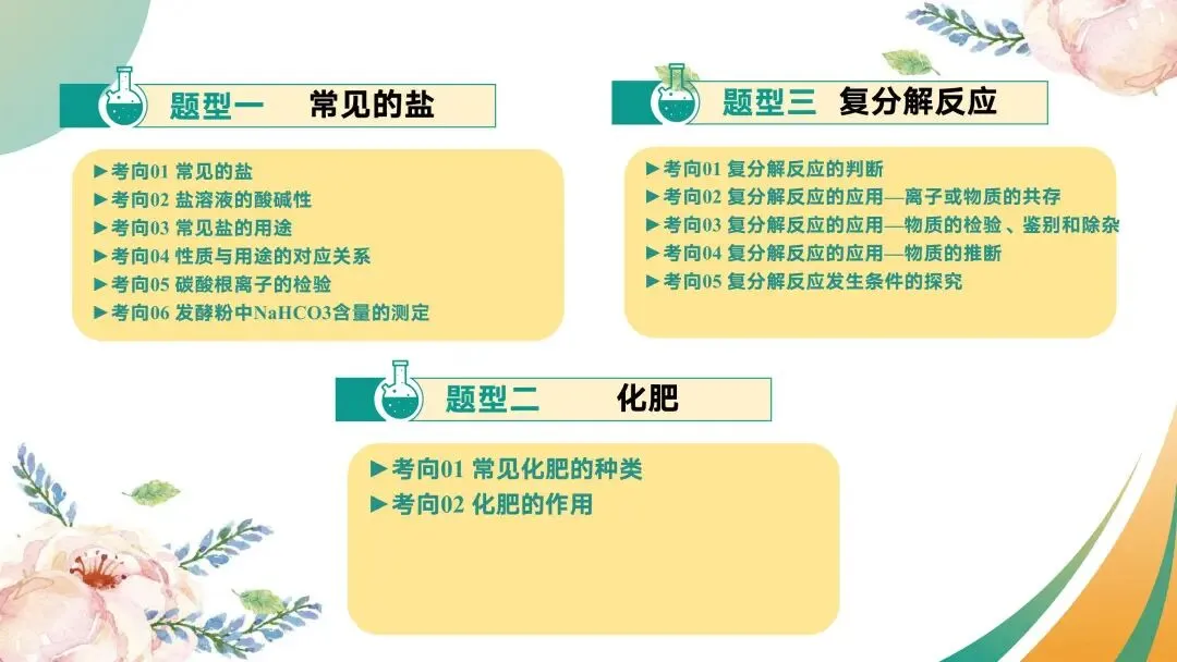 中考专题复习常见的盐 第3张