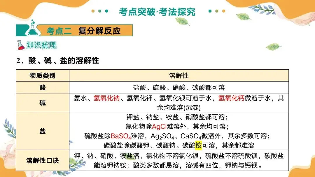 中考专题复习常见的盐 第21张