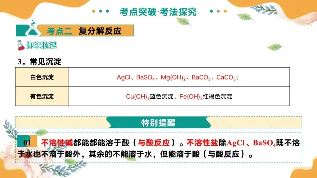 中考专题复习常见的盐 第22张