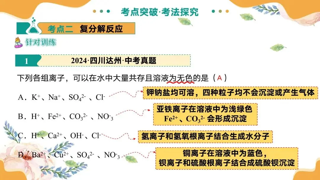 中考专题复习常见的盐 第26张