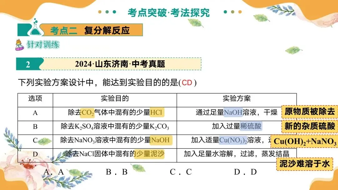 中考专题复习常见的盐 第27张