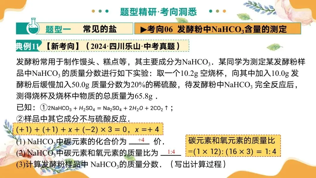 中考专题复习常见的盐 第43张