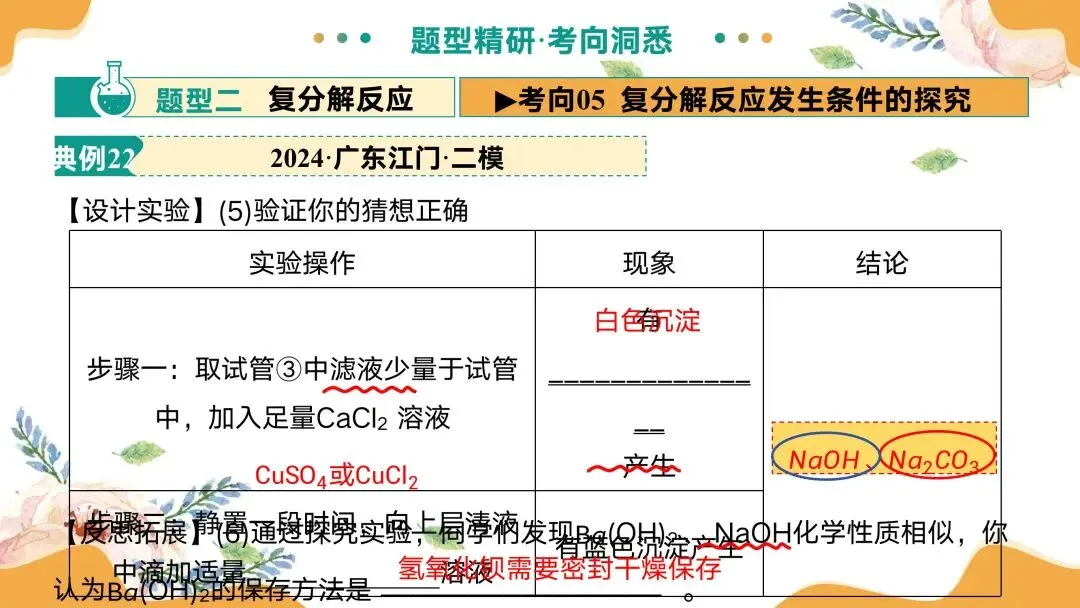 中考专题复习常见的盐 第63张
