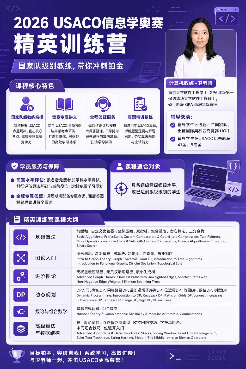USACO铜级资源包怎么领?一文讲透真题、讲义、备考规划全攻略 第9张