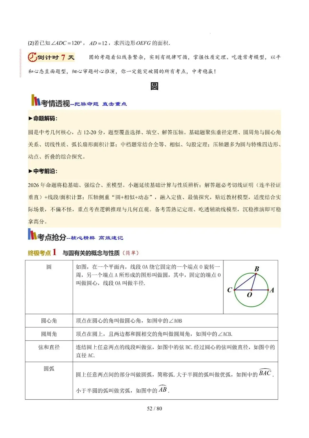 中考终极冲刺10天讲义——几何篇 第18张
