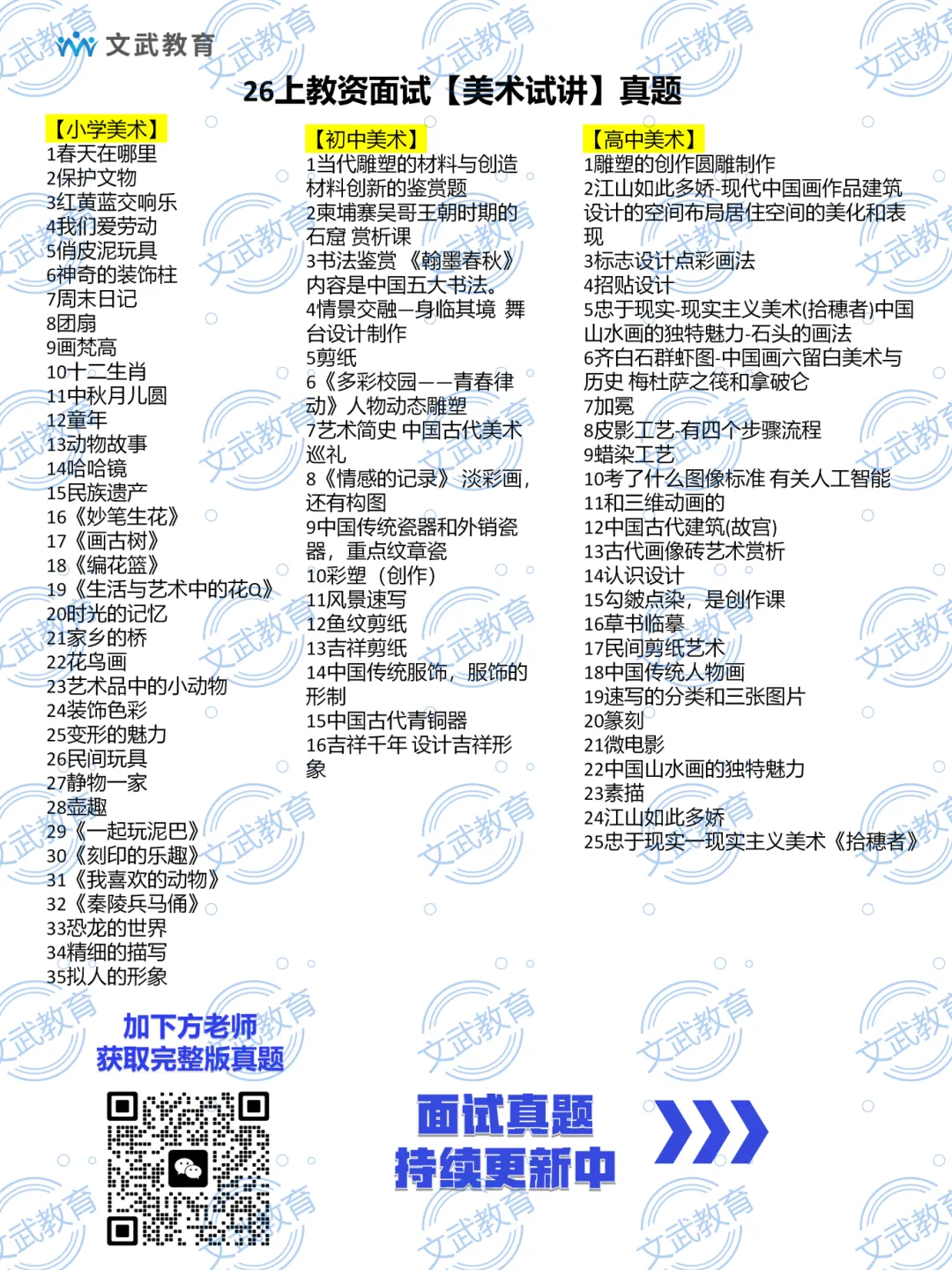 2026年上半年教资面试试讲学科真题+中小幼结构化真题答案解析! 第18张