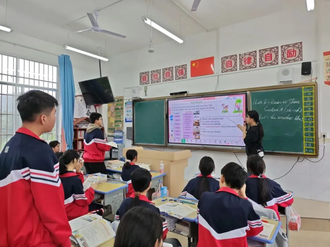 送教下乡促成长 教研赋能备中考 ——靖西市第二教育集团开展“送教下乡”暨教学视导系列教研活动 第18张