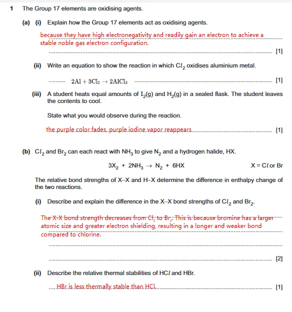 Alevel化学历年真题分享!Alevel化学P2&P5必考知识点汇总 第3张