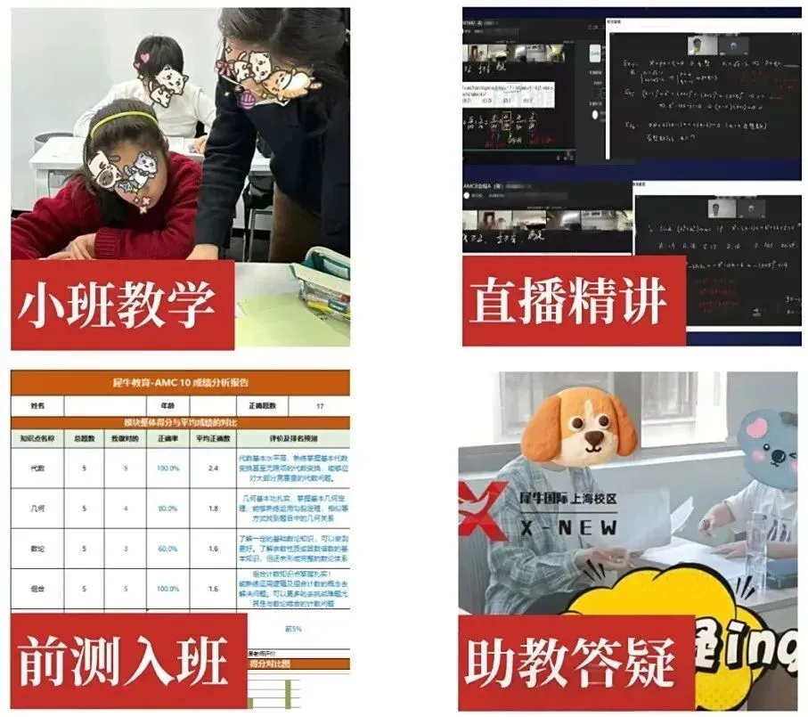 AMC10想拿高分?犀牛“真题+小班+个性化”三重buff,帮孩子精准击破竞赛难点! 第7张