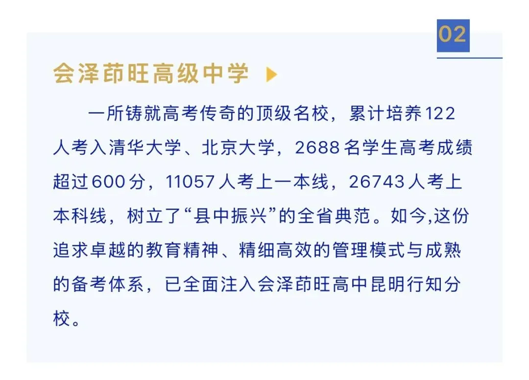 中考|会泽茚旺高中昆明行知分校|2026 年招生简章 第4张