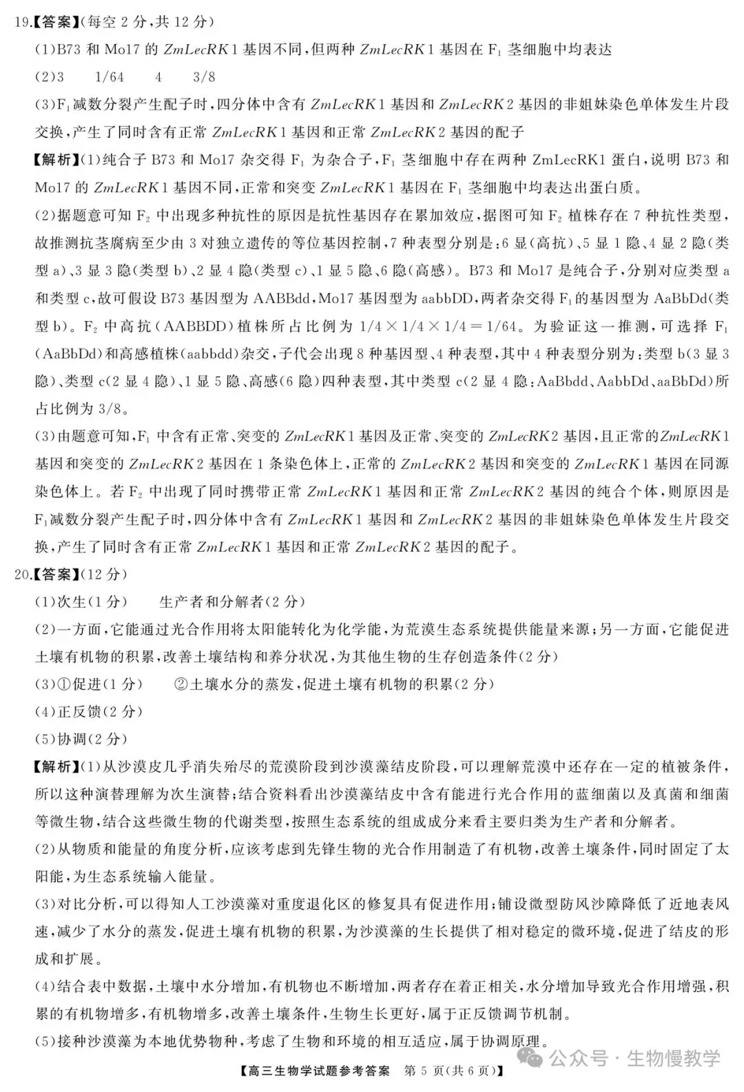 湖南省2026届高三全真模拟适应性考试及答案解析-第12张图片-四季读书网