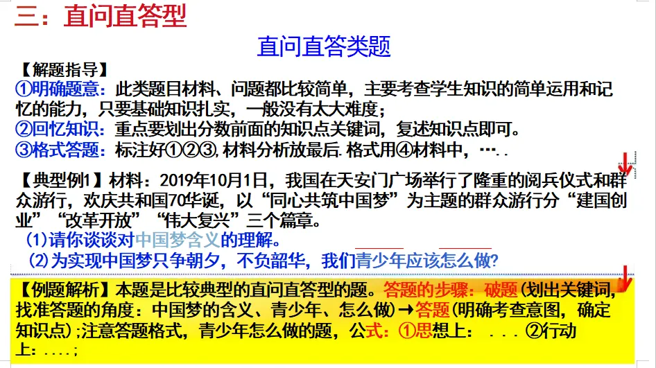 名校干货:上海HY中学中考道法核心考点+答题规律 第4张 名校干货:上海HY中学中考道法核心考点+答题规律 第4张