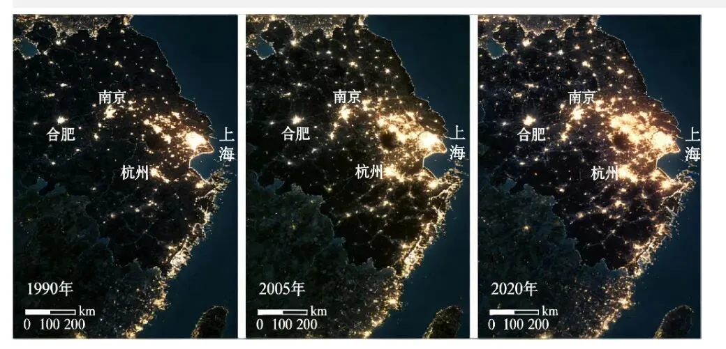 打卡高考真题 夜间灯光强度图 第1张